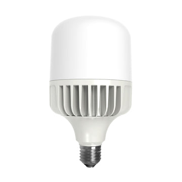Foco LED alta potencia 50W E26 110-240V, color de luz frío (6500K) acabado opalino de Philco