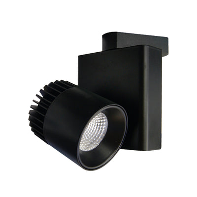 Proyector LED para riel 10W 38° 100-240V, color de luz neutro cálido (3000K) opciones de acabado negro y blanco de Philco