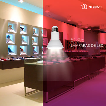 PAR20 Línea ECO LED 8W E26 100-240V, opciones color de luz neutro cálido (3000K) o frío (6500K) marca Philco