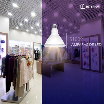 PAR38 Línea ECO LED 16W E26 100-240V E26, opciones color de luz neutro cálido (3000K) o frío (6500K) de Philco