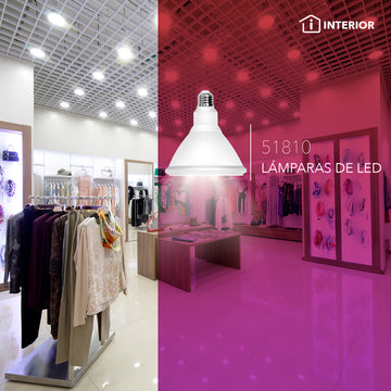 PAR38 Línea ECO LED 16W E26 100-240V E26, opciones color de luz neutro cálido (3000K) o frío (6500K) de Philco