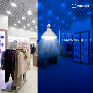 PAR 30 LED cuello corto 12W, 100-277V E26, opciones color de luz de Philco