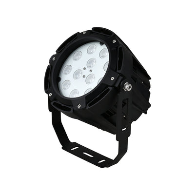 Reflector LED Wall Washer RGB DMX para sobreponer 36W 30° 24V IP65 con cuerpo de aluminio acabado negro de Philco