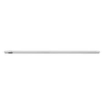 Tubo T8 LED G13 18W 110- 240V 120cm, color de luz frío (6500K) acabado vidrio opalino con conexión en ambos lados de Philco