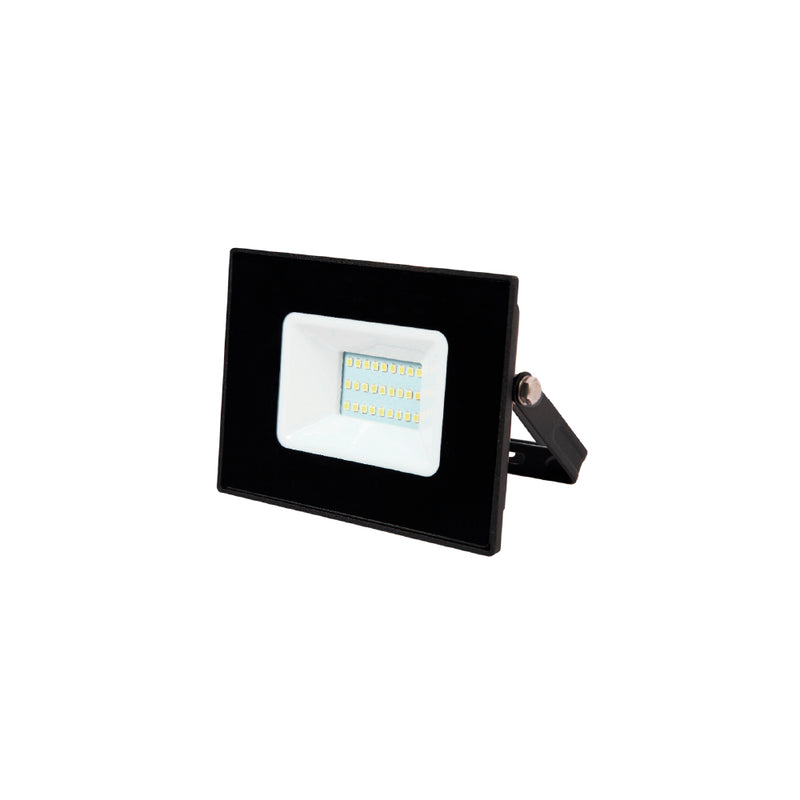 Reflector LED 30W 120° 100-240V IP65, color de luz frío (6500K) acabado negro de Brilla Max