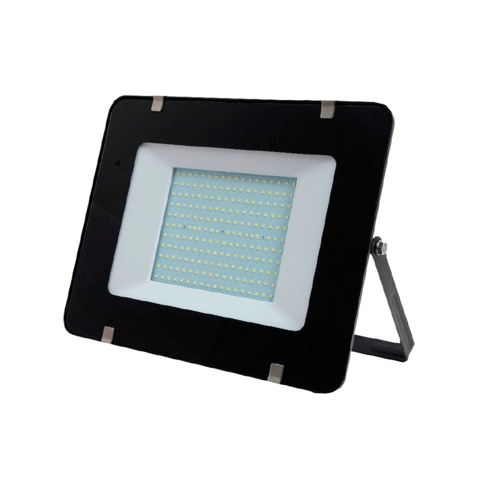 Reflector LED 200W 120° 100-240V IP65, color de luz frío (6500K) acabado negro de Brilla Max