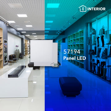 Panel LED 60x60cm 40W 100-277V Color de luz Neutro y Frío de Philco