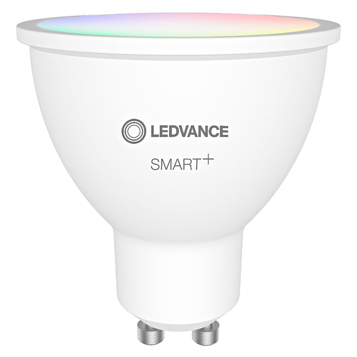 Foco MR16 LED SMART+ RGB + Luz Cálida 5W base GU10 control con Alexa y Google Home de Ledvance
