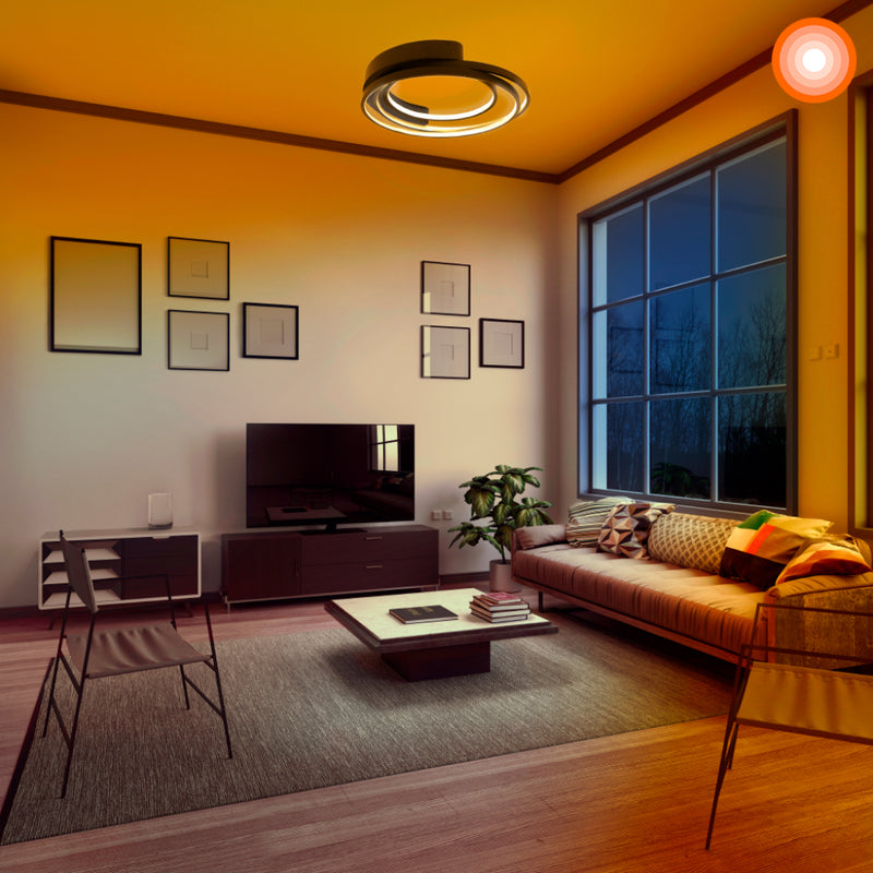 Luminario sobreponer Ceiling Deco Smart+ Wifi 27W RGB + Luz Cálida + Luz Fría control con Alexa y Google Home de Ledvance