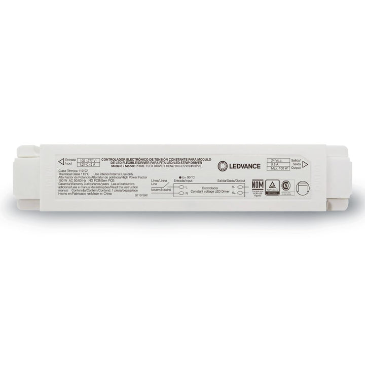 Driver PRIMEFLEX 100W 24Vcc 100-277Vca marca Ledvance