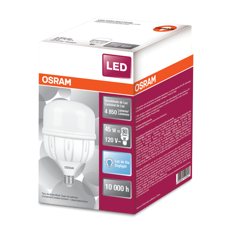 Foco LED High Wattage Eco 30W E27 120V 6500K de Ledvance
