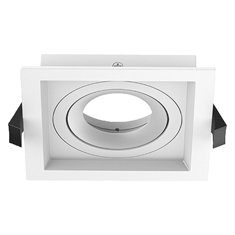 Luminario para MR16 o Spotlight Modular SQUARE TILT TRIM Ø95 acabado blanco de Ledvance