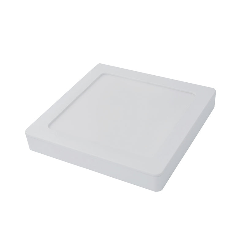 Downlight sobreponer Slim Plafon Cuadrado 15W (20x20m) opción color de luz neutro cálido (3000K) o Frío (6500K) de Ledvance