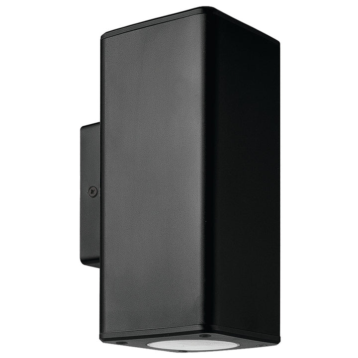 Aplique Dual Rectangular Luz Directa / Indirecta opción acabado negro o blanco con bases GU10 de Ledvance
