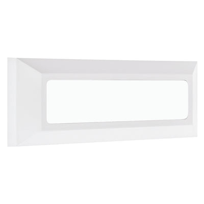 Luminario Rectangular LED Decoled Signal para muro 4W luz cálida opción acabado negro o blanco de Ledvance