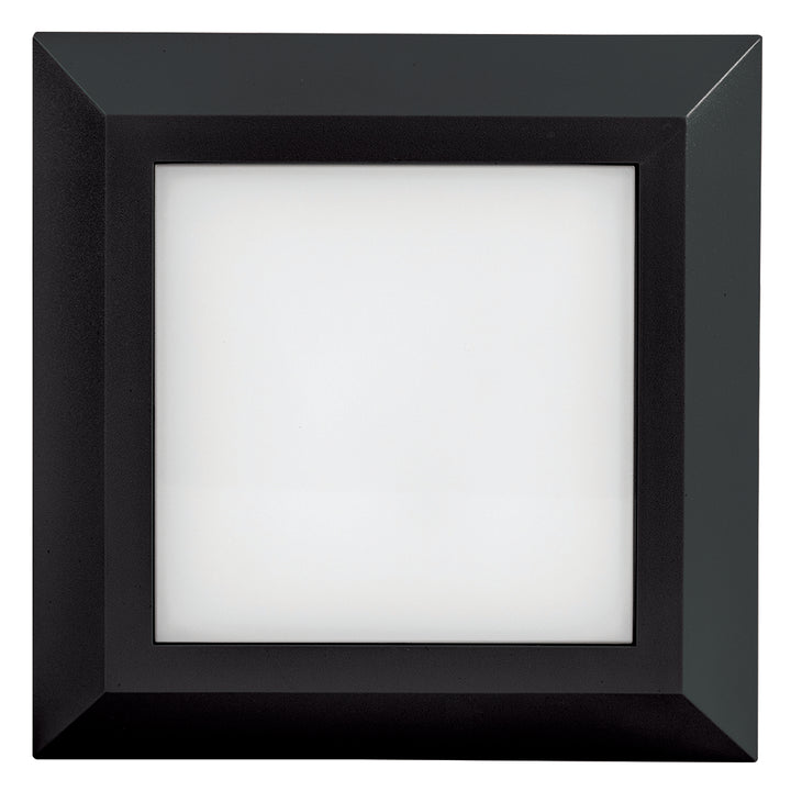 Luminario Cuadraro LED Decoled Quarter para muro 3W luz cálida opción de acabado negro o blanco de Ledvance