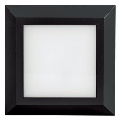 Luminario Cuadraro LED Decoled Quarter para muro 3W luz cálida opción de acabado negro o blanco de Ledvance
