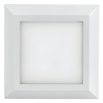 Luminario Cuadraro LED Decoled Quarter para muro 3W luz cálida opción de acabado negro o blanco de Ledvance