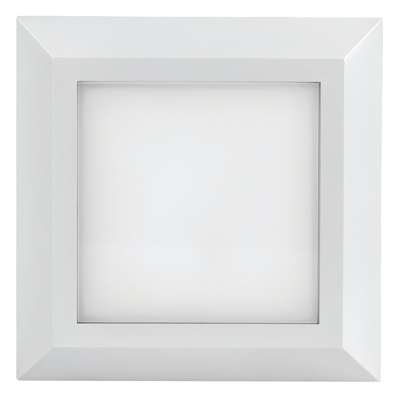 Luminario Cuadraro LED Decoled Quarter para muro 3W luz cálida opción de acabado negro o blanco de Ledvance