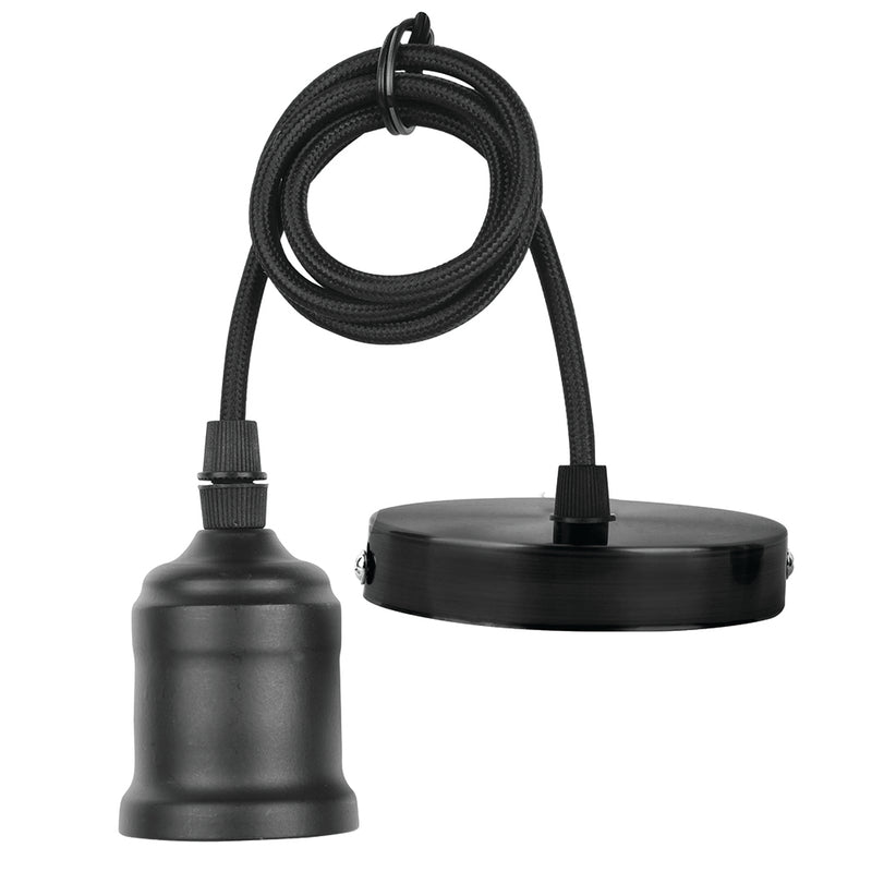 Luminario Pendulum opción acabado negro y bronce base E26 de Ledvance