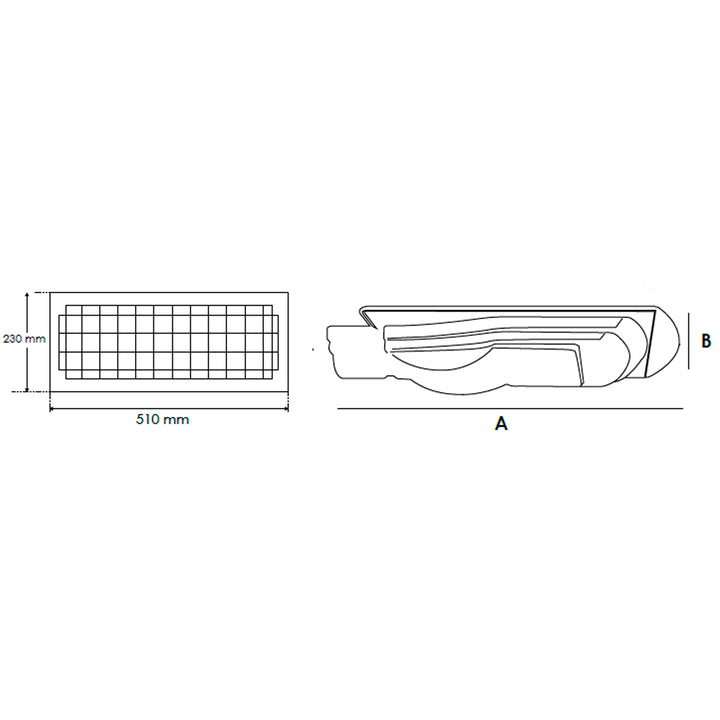 Luminario Víal Solar 60W con Panel Integrado - Con sensor de movimiento y fotosensor -