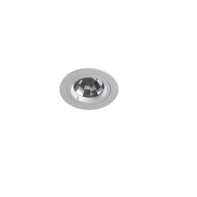 Downlight fabricado en aluminio RING FX QR para lámpara MR16, acabados blanco / negro mate / gris satinado de LAMP