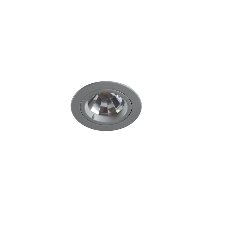 Downlight fabricado en aluminio RING FX QR para lámpara MR16, acabados blanco / negro mate / gris satinado de LAMP
