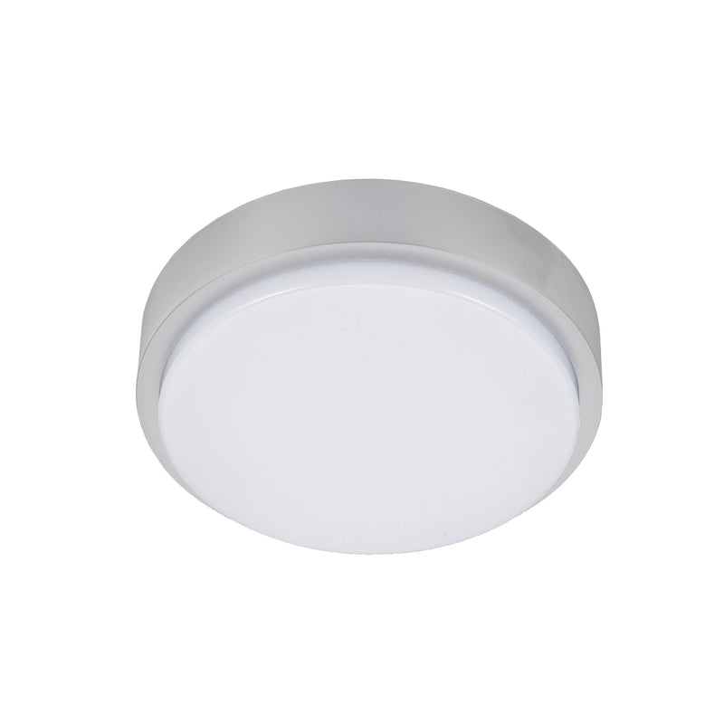 Luminarior exterior circular para sobreponer ALTRA 12w color de luz neutro cálido opción acabado gris / blanco / negro de Auro