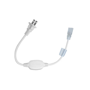 Adaptador de plástico 127V ca para tira LED exterior 2835 ó 5050 de iLumileds máx 50m de tira, para exteriore (IP65) de iLumileds