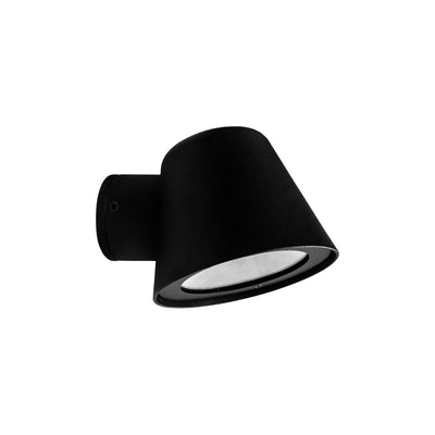 Luminario decorativo arbotante LIV para MR16 GU10 opción de acabado blanco o negro de Auro