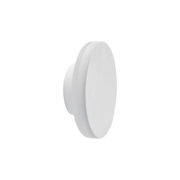 Luminario decorativo circular para muro 8w opción acabado blanco o negro color de luz neutro cálido de Auro