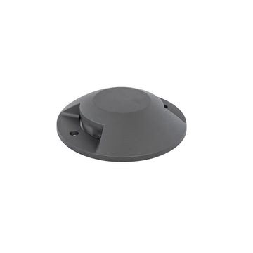 Luminario ASTRID para empotrar en piso con doble salida de luz 6w color de luz neutro cálido, IK10 de Auro