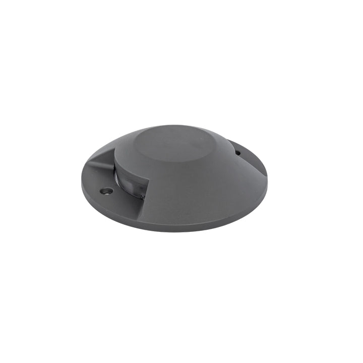 Luminario ASTRID para empotrar en piso con doble salida de luz 6w color de luz neutro cálido, IK10 de Auro