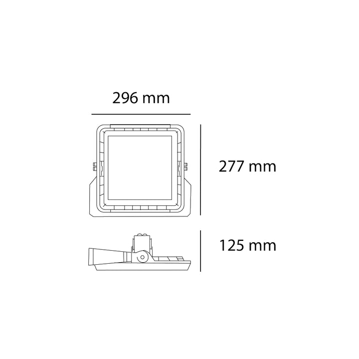 Reflector exterior GOA PRO 100w 110° 14,420lm 5000K atenuable 0-10v de Auro