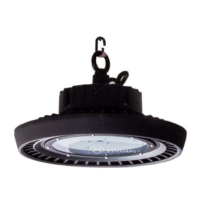 Luminario industrial Highbay ODOM para suspender 200w 28,000lm 5000K atenuable 0-10V opciones ángulos de salida 60° y 90° de Auro