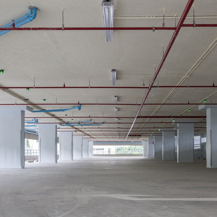 Luminario estanca ALFIO 1.20cm para 2 tubos T8 LED (no incluidos) de Auro