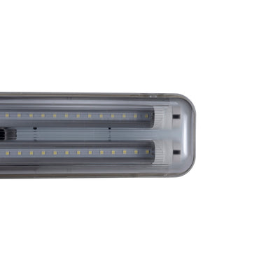 Luminario estanca ALFIO 1.20cm para 2 tubos T5 o T8 LED (no incluidos) de Auro
