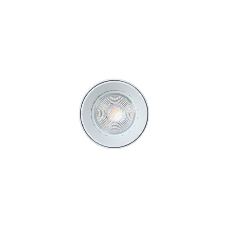 Luminario cilíndrico de sobreponer LIAM Ø5.7cm para MR16 GU10 opción de acabado blanco o negro de AURO Lighting