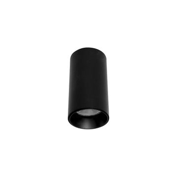 Luminario cilíndrico de sobreponer LIAM Ø5.7cm para MR16 GU10 opción de acabado blanco o negro de AURO Lighting