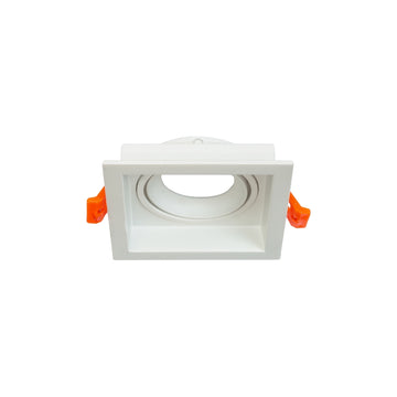 Downlight cuadrado remetido 9.5x9.5cm fabricado en aluminio modelo AMLA114B de AURO LIGHTING