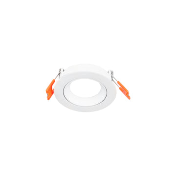 Downlight de bajo deslumbramiento acabado blanco Ø9cm fabricado en aluminio modelo AMLA130B de AURO LIGHTING