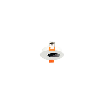 Downlight WallWasher proyección de luz oval acabado blanco Ø8cm fabricado en aluminio modelo AMLA134B de AURO LIGHTING