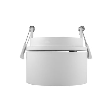 Proyector circular direccionable TIVOLO 14W 38° CRI>90 opción de acabado blanco o negro para empotrar opciones color de luz neutro cálido y neutro de AURO Lighting