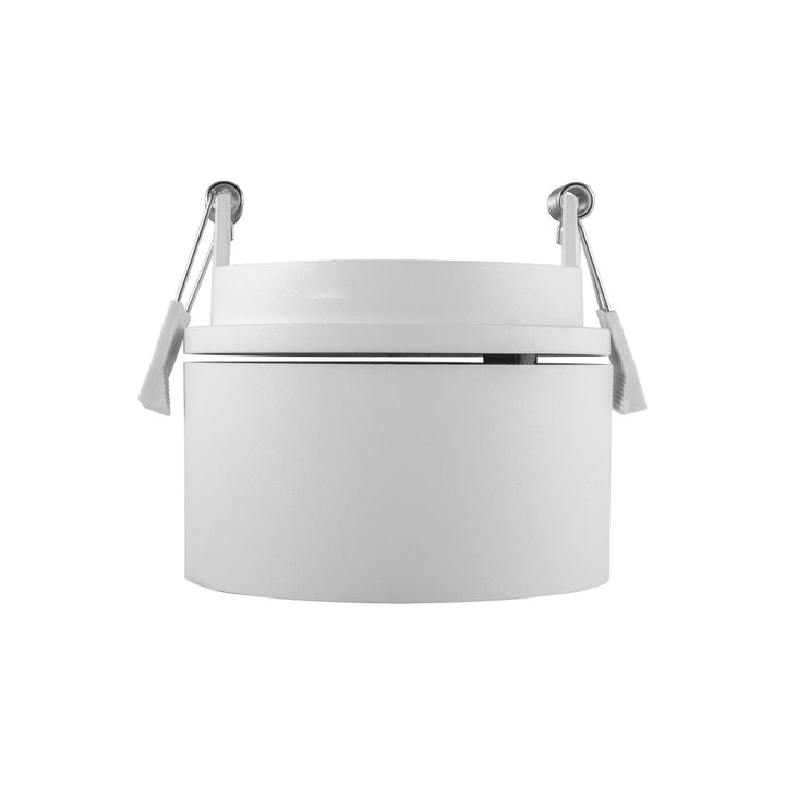 Proyector circular direccionable TIVOLO 14W 38° CRI>90 opción de acabado blanco o negro para empotrar opciones color de luz neutro cálido y neutro de AURO Lighting
