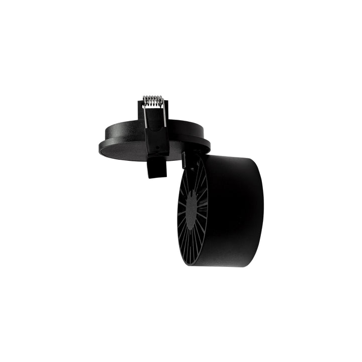 Proyector circular direccionable TIVOLO 14W 38° CRI>90 opción de acabado blanco o negro para empotrar opciones color de luz neutro cálido y neutro de AURO Lighting