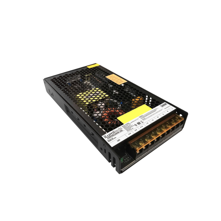 Fuente de poder conmutada 360W (288W máx.) 24V cc 110/220V ca (mediante interruptor) de iLumileds
