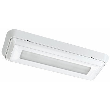 Luminario de emergencia DUNNA para sobreponer opciones flujo lumínico, autonomía 1.5hr a 3hr de Normalux