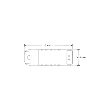 Driver para luminarios LED, atenuación TRIAC, 20W, entrada 90-140V ca salida 20-40V cc, 600mA, para interiores de iLumileds
