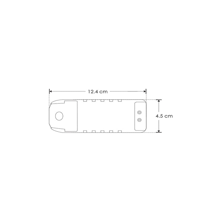 Driver para luminarios LED, atenuación TRIAC, 20W, entrada 90-140V ca salida 20-40V cc, 600mA, para interiores de iLumileds