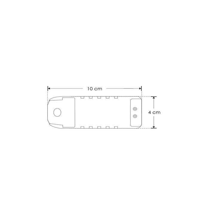 Driver para luminarios LED, atenuación TRIAC, 7W, entrada 90-140V ca salida 9-24V cc, 300mA, para interiores de iLumileds